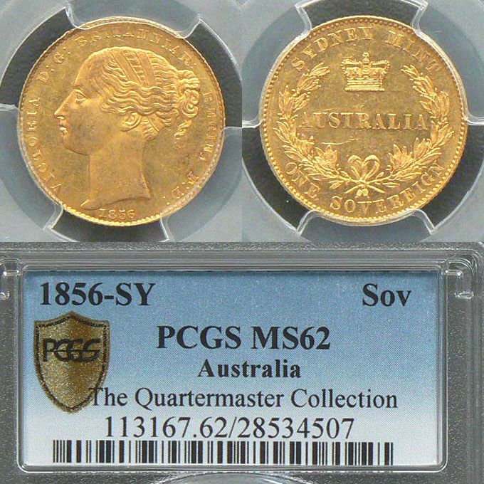 1855 Sydney Mint sovereign