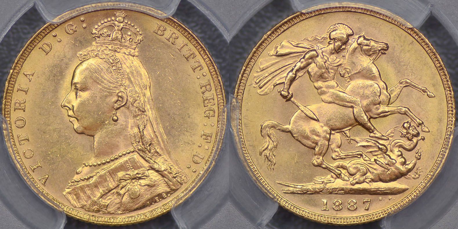 A second obverse Jubilee head sovereign
