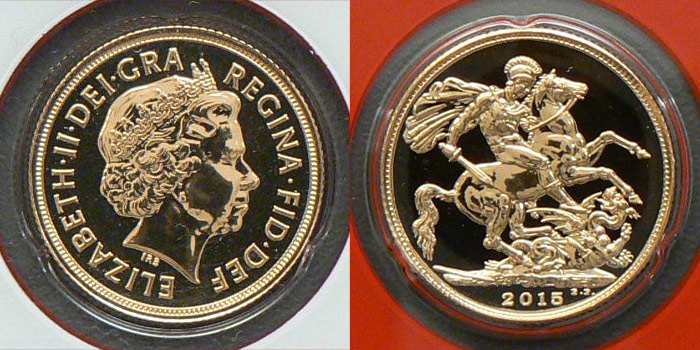2015 Indian gold sovereigns for sale