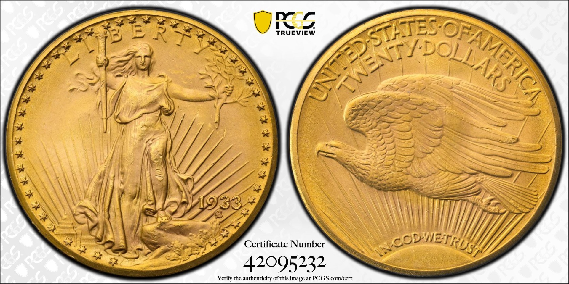 1933 Double Eagle coin