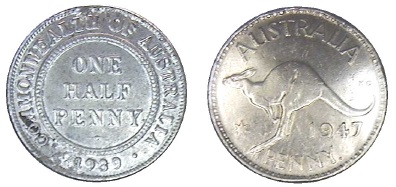 1939 half penny