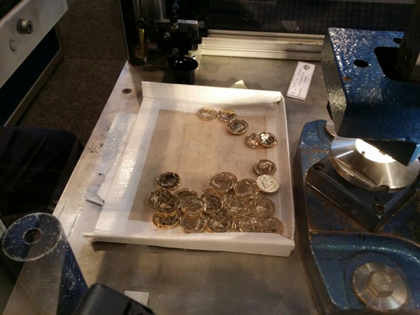 Coin tray