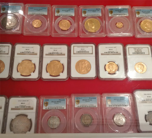 PCGS graded coins Coinex
