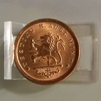Royal Australian Mint pattern coin