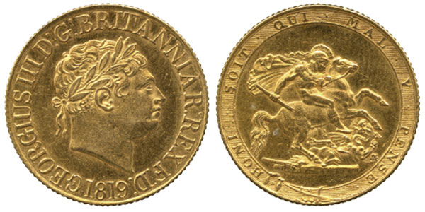 1819 sovereign